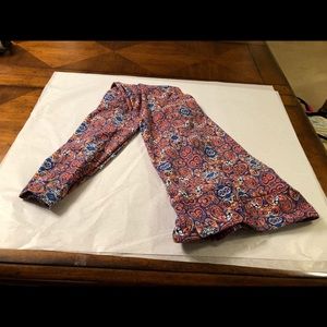 LulaRoe leggings OS, multi color. Never worn.